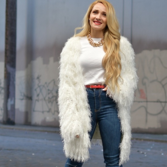 CHLOE SHAG CARDIGAN - Picture 4 of 4